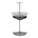 Bialetti Smart French Press – 1 L Borosilicate Glass Coffee Plunger